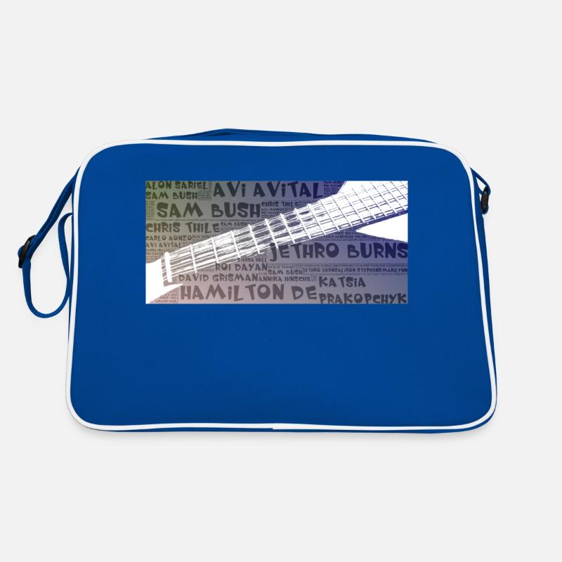 Mandolinenspieler Retro Tasche