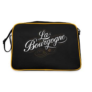 La Bourgogne - Sac Retro - noir/or - Dos