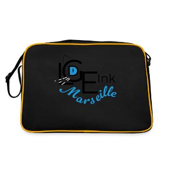 LGDE Ink - L’Œil Félin - Sac Retro - noir/or - Dos
