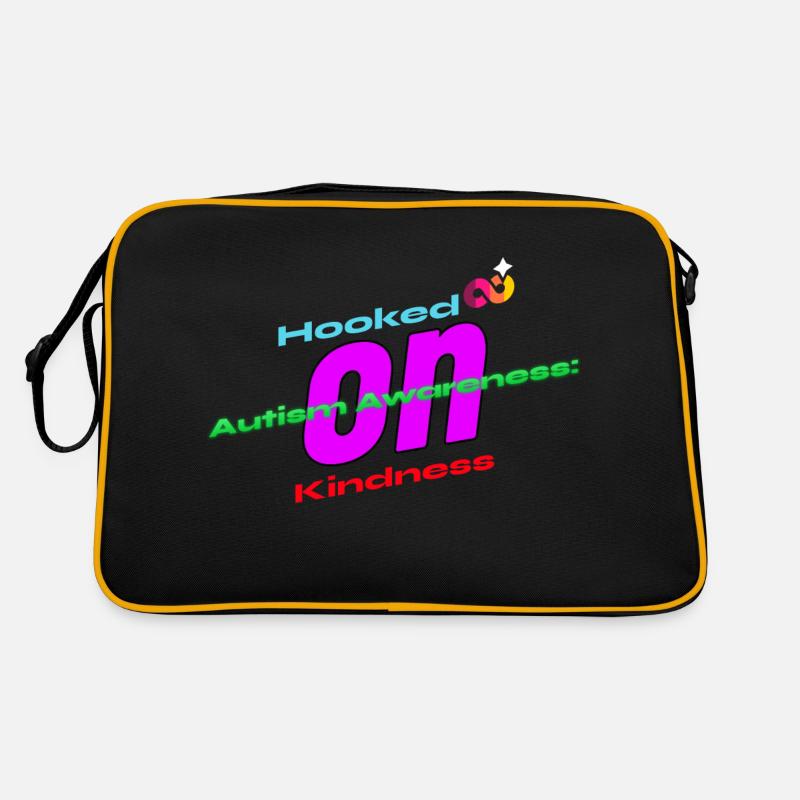 Autism Awareness Hooked on Kindness Retro Bag