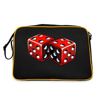 Cube 2 - Retro Bag - black/gold - Back
