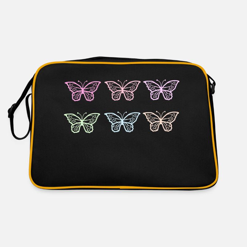 Motif Papillons mignons Sac Retro