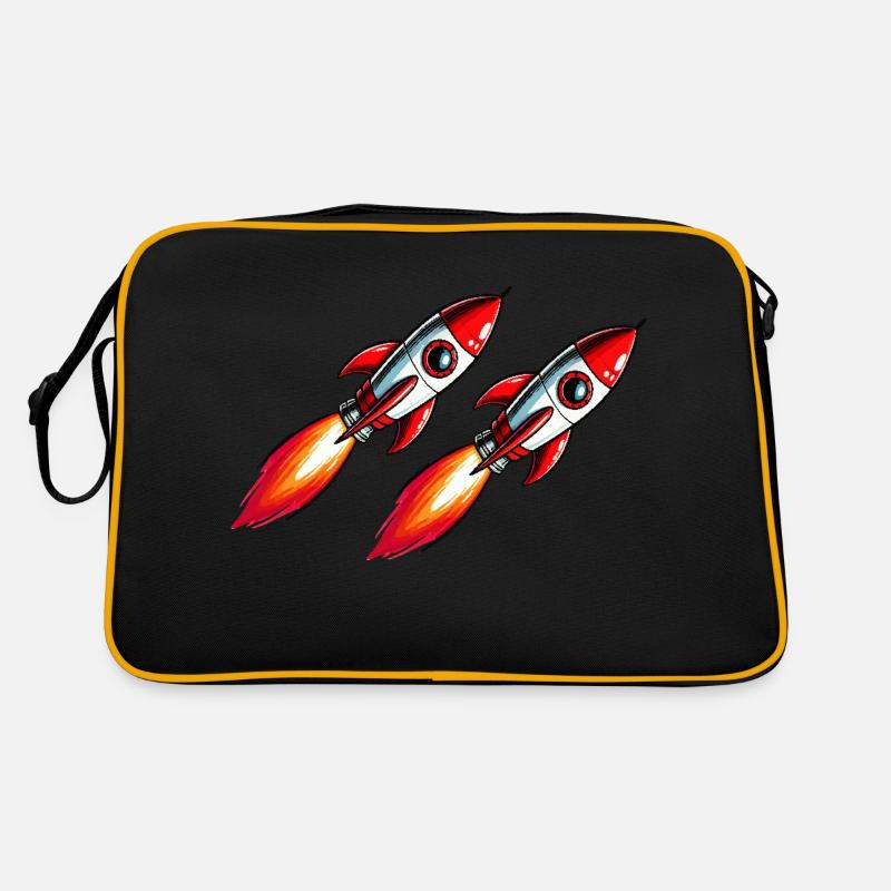 Rocket Comic Retro Bag