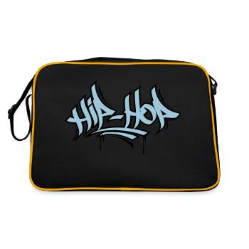 Hip Hop - Retro Bag - black/gold - Back