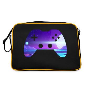 controller - Retro Bag - black/gold - Back