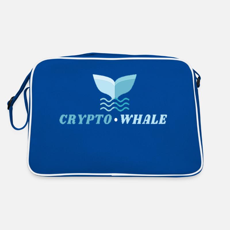 CRYPTO WHALE - KRYPTOWÄHRUNGSBESITZER Retro Tasche