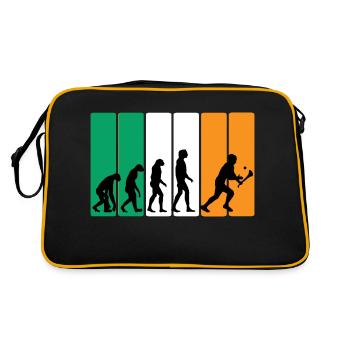 The Evolution of Hurling - Retro Bag - black/gold - Back