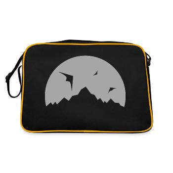 Kite - Retro Bag - black/gold - Back