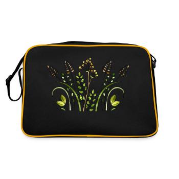 List - Retro Bag - black/gold - Back