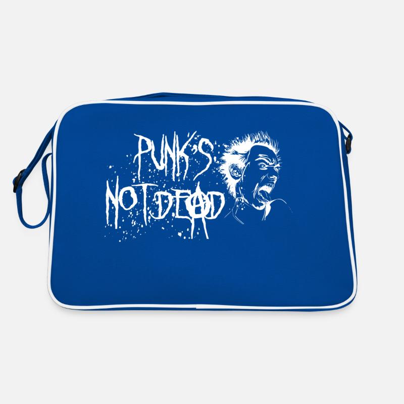 Punks not dead Retro Tasche
