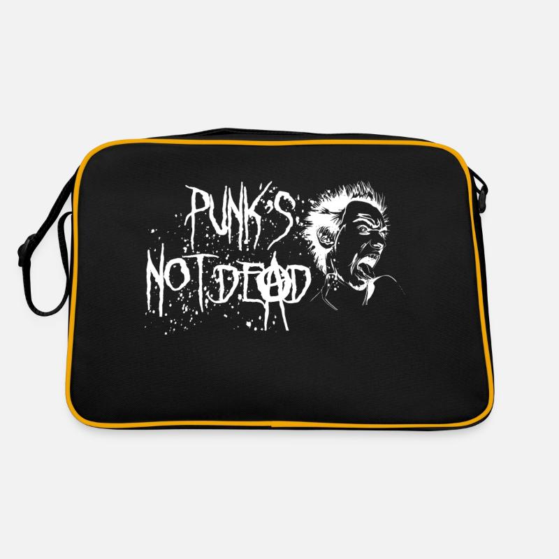 Punks not dead Retro Tasche