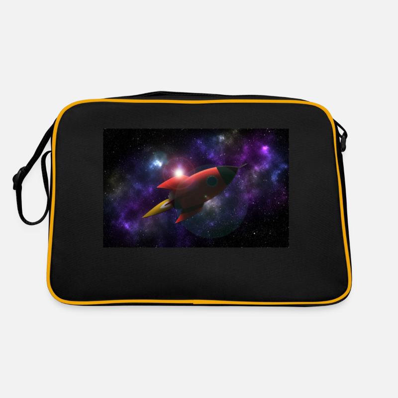 Rockey in space Retro Bag