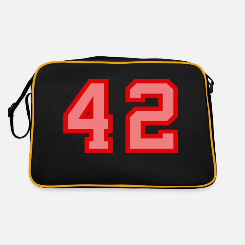 Cool Retro Retrostyle Numéro de maillot numéro de dos Sac Retro
