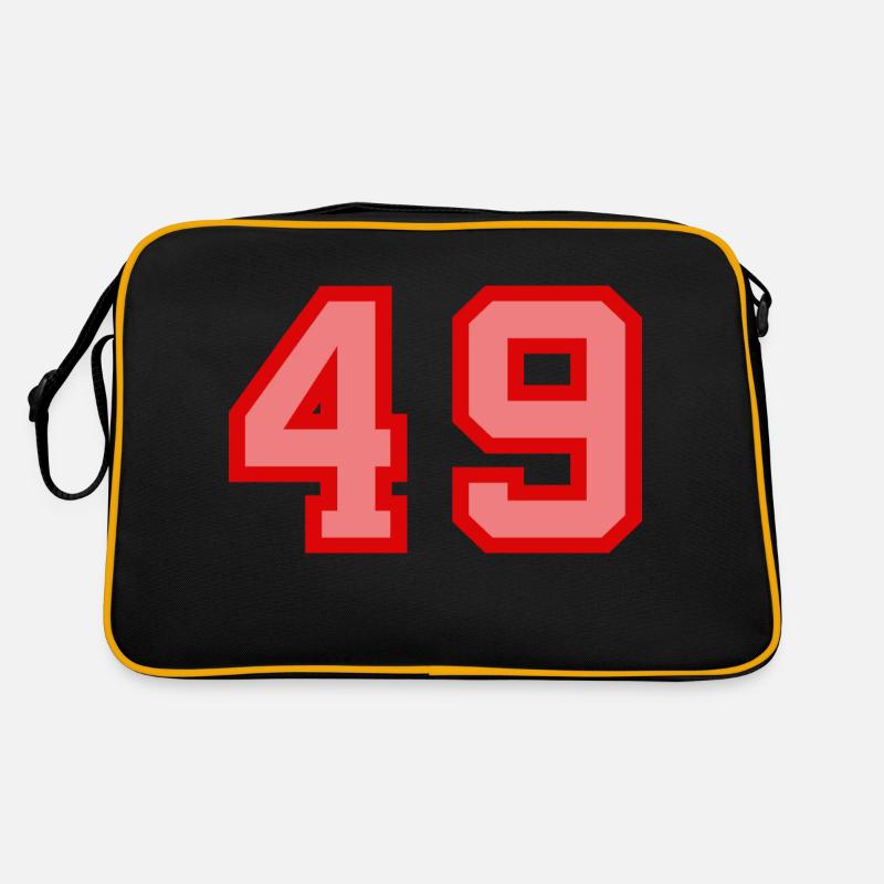 Cool Retro Retrostyle Numéro de maillot numéro de dos Sac Retro