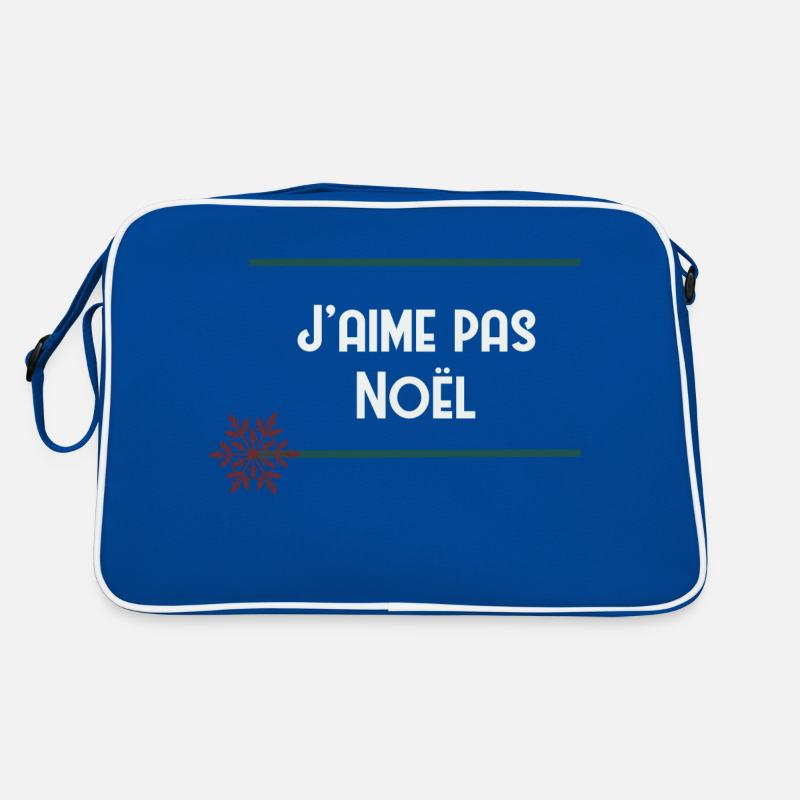 J’aime pas Noël Sac Retro