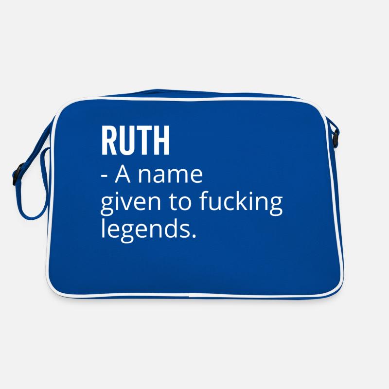 Ruth a Name Given to Fucking Legends Retro Bag
