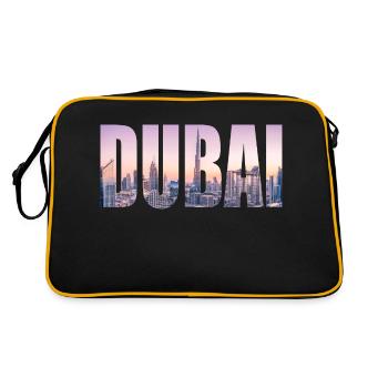 Dubaï - Sac Retro - noir/or - Dos