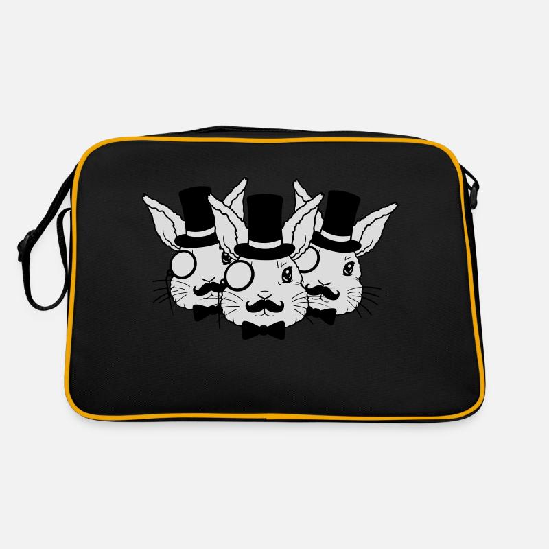 Team Sir Hasen Freunde Retro Tasche