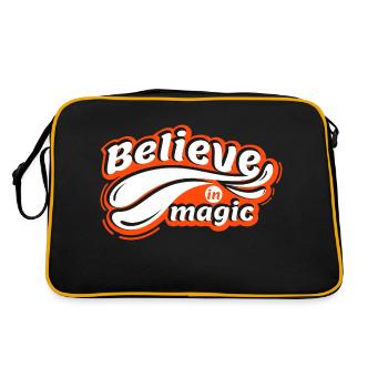 Croyez en la magie - Sac Retro - noir/or - Dos