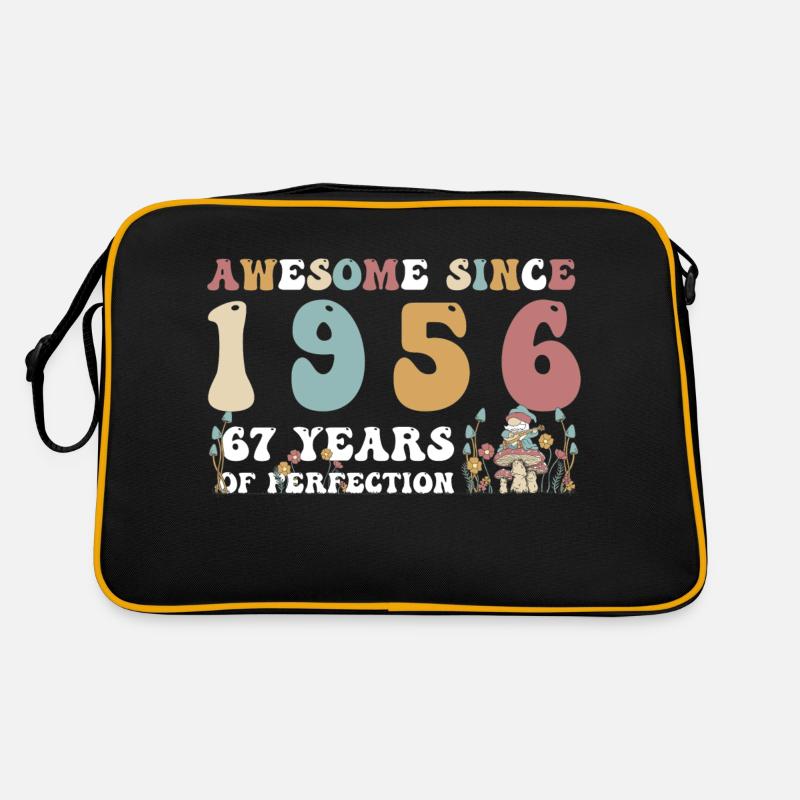 Großartig seit 1956 67 Jahr der Perfektion - 67. Retro Tasche