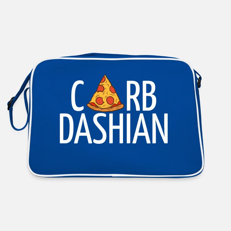 Carbdashian (white text) Retro Bag