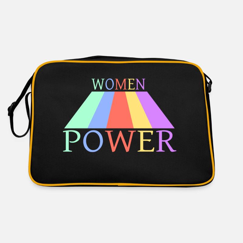 Frauenpower Retro Tasche