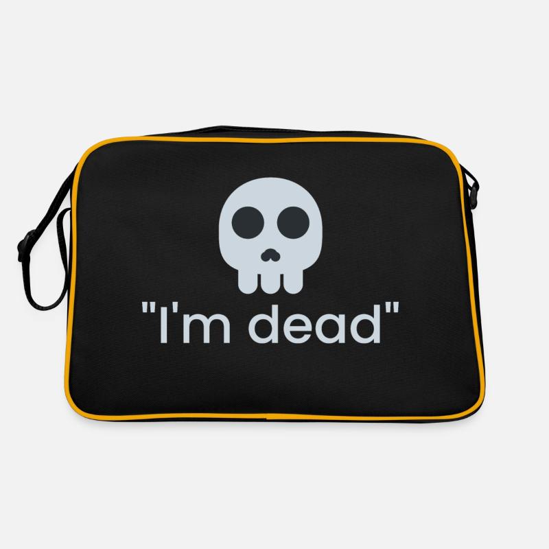 I'm Dead Retro Bag