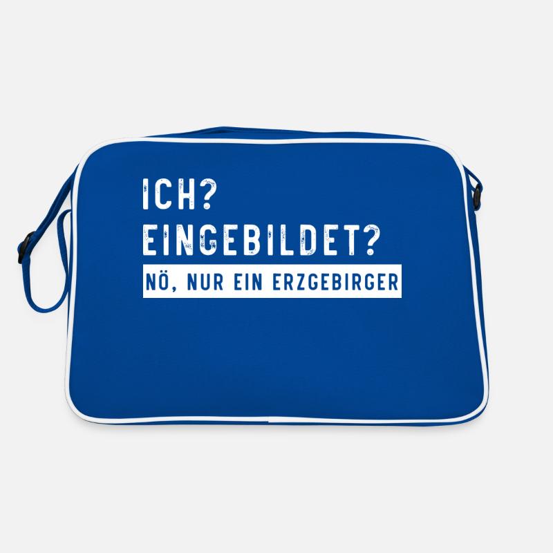 Eingebildet Erzgebirge Retro Tasche