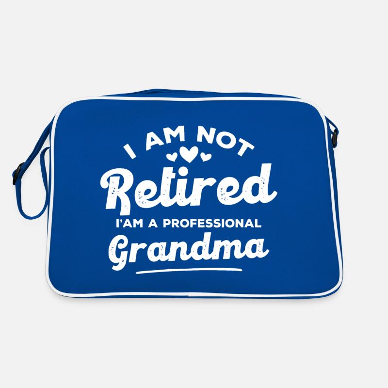 Ich bin eine professionelle Großmutter Retro Tasche