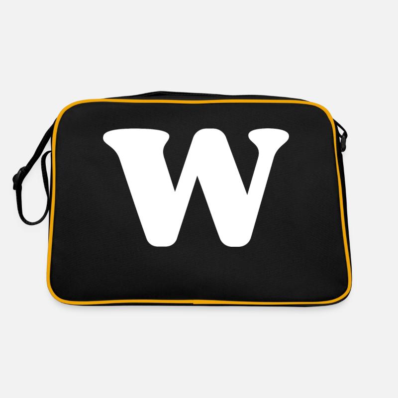 Lettre w Sac Retro