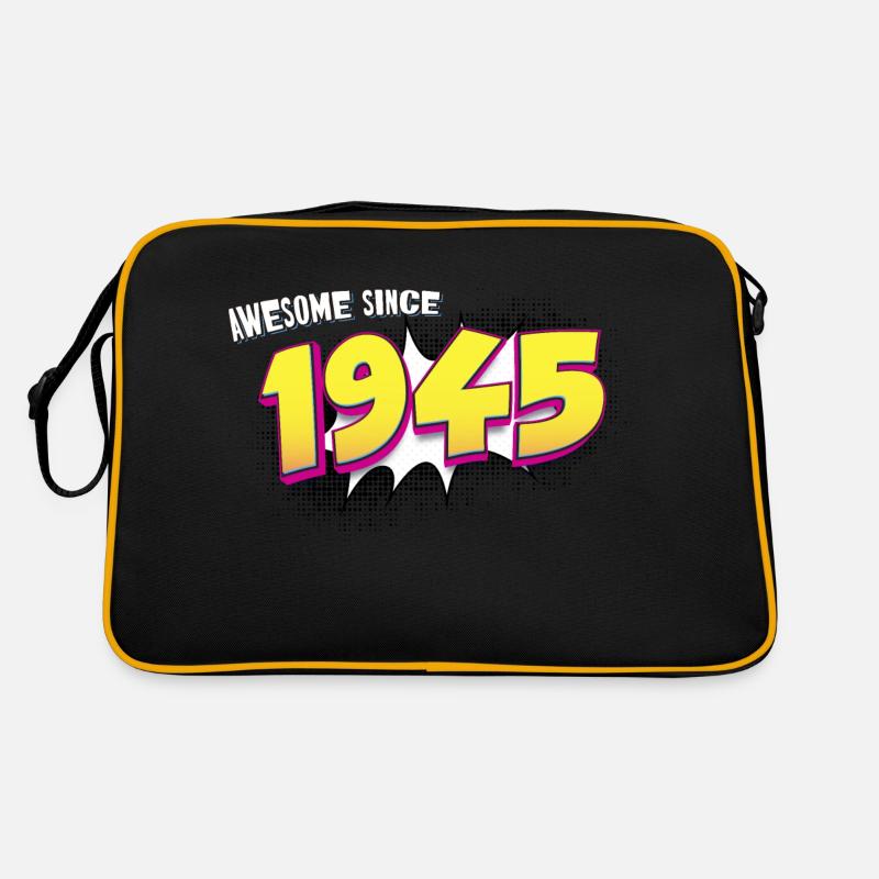 Retro 78. Geburtstag im Pop-Art-Comic-Stil Retro Tasche