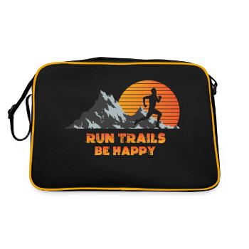 Trail Run Ultra Running Trekking en montagne Course à pied - Sac Retro - noir/or - Dos