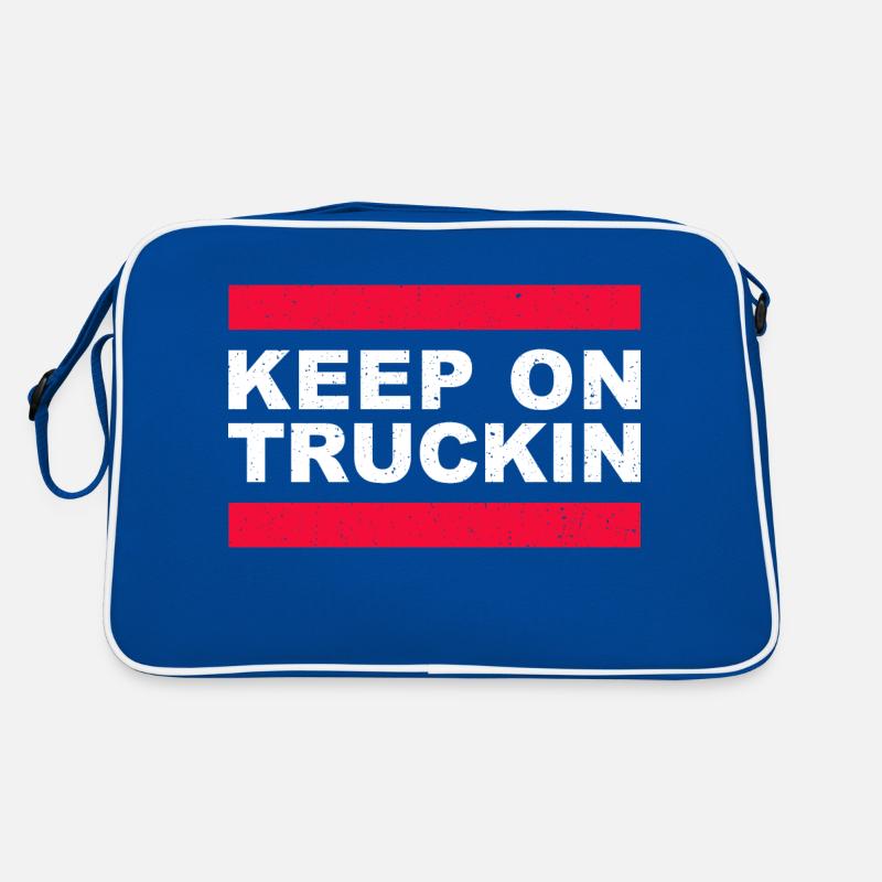 "Keep On Truckin" Design - Perfect Gift Retro Bag