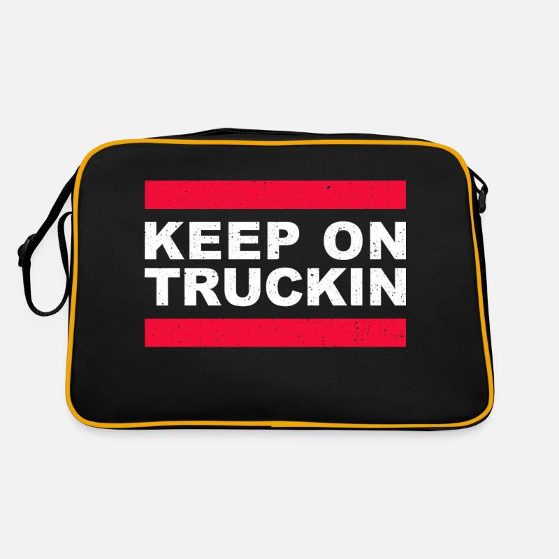 "Keep On Truckin" Design - Perfect Gift Retro Bag