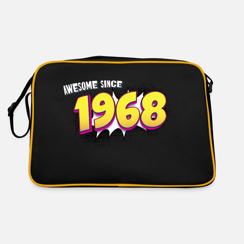 Retro 55. Geburtstag im Pop-Art-Comic-Stil Retro Tasche