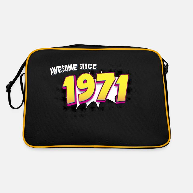 Rétro 52e anniversaire dans le style Pop Art Comic Book Sac Retro