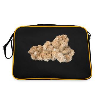 Sable Rose cristal sable gypse barytine minéral - Sac Retro - noir/or - Dos