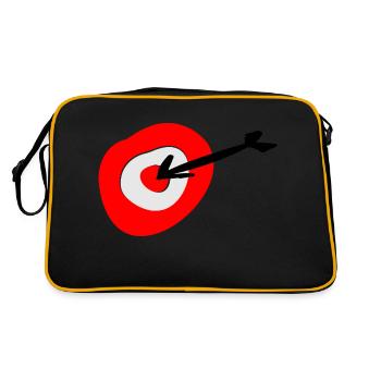 target - Retro Bag - black/gold - Back