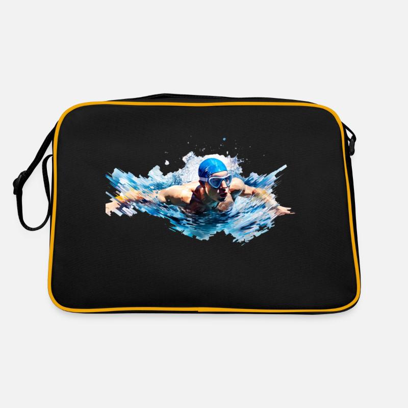 Swimming is available in different disciplines Retro Bag