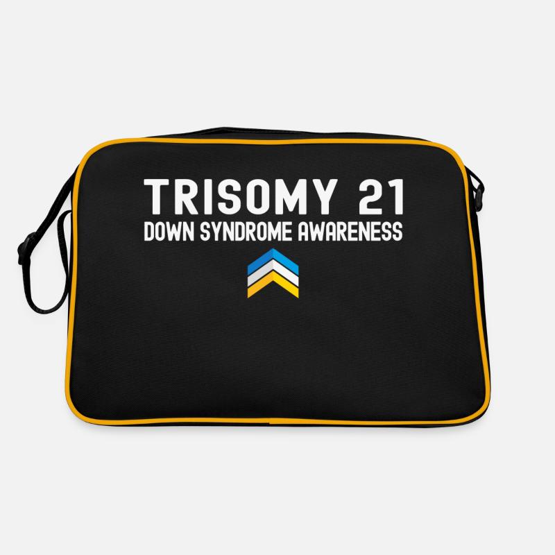 Three Chromosome Arrows - 3.21 Down Syndrome Retro Bag