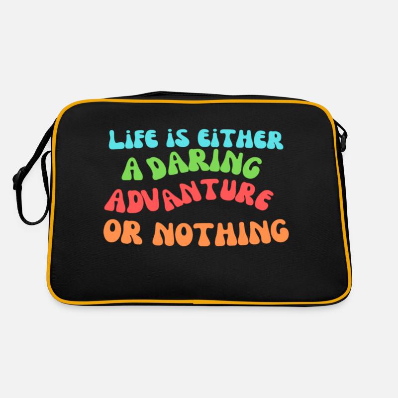 Life is an advanture Sac Retro