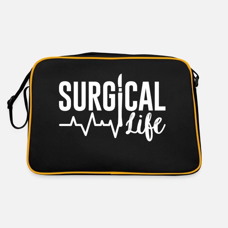 Surgical life Surgical Technologist Retro Tasche