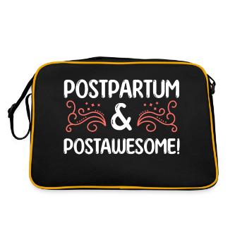 Post-partum et post-partum - Sac Retro - noir/or - Dos