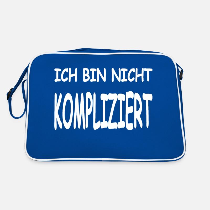 Kompliziert Retro Tasche