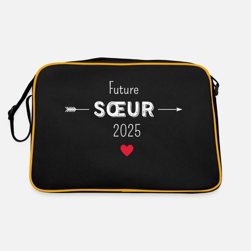 Zukünftige Schwester 2025 Retro Tasche