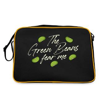 La casserole de haricots verts Fear Me Green Bean - Sac Retro - noir/or - Dos