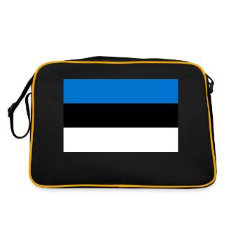 Estonia - Retro Bag - black/gold - Back