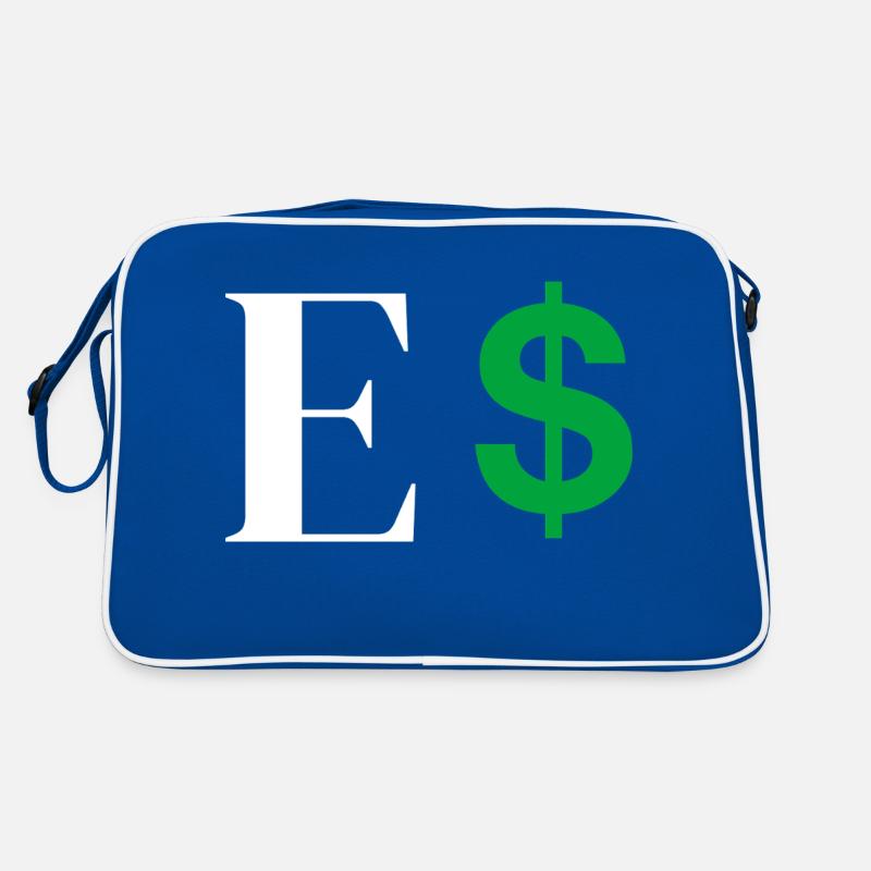 Letter E Dollar Retro Bag