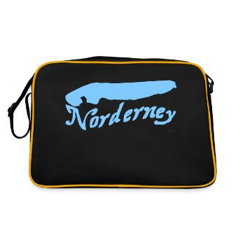 Tatouage Norderney - Sac Retro - noir/or - Dos