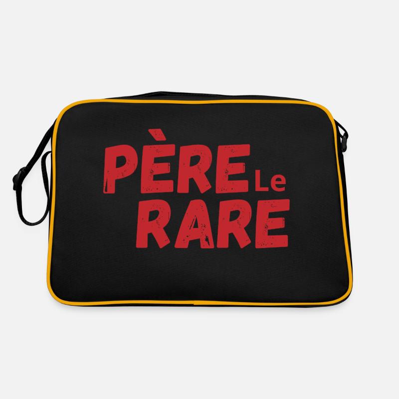 Seltene Perle Papa - Papa Geschenkidee Retro Tasche
